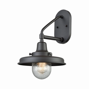 Vinton Station One Light Outdoor Wall Sconce Oil Rubbed BronzeOutdoor wall sconces with motion sensor