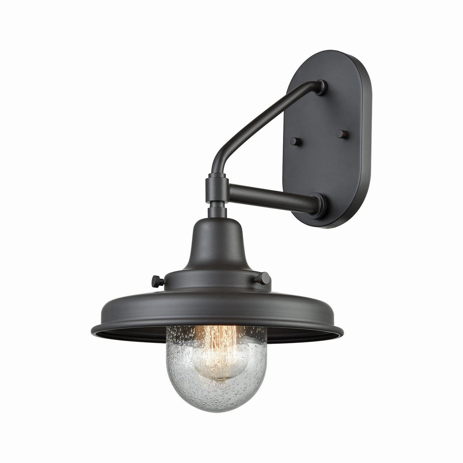 Vinton Station One Light Outdoor Wall Sconce Oil Rubbed BronzeOutdoor wall sconces with motion sensor