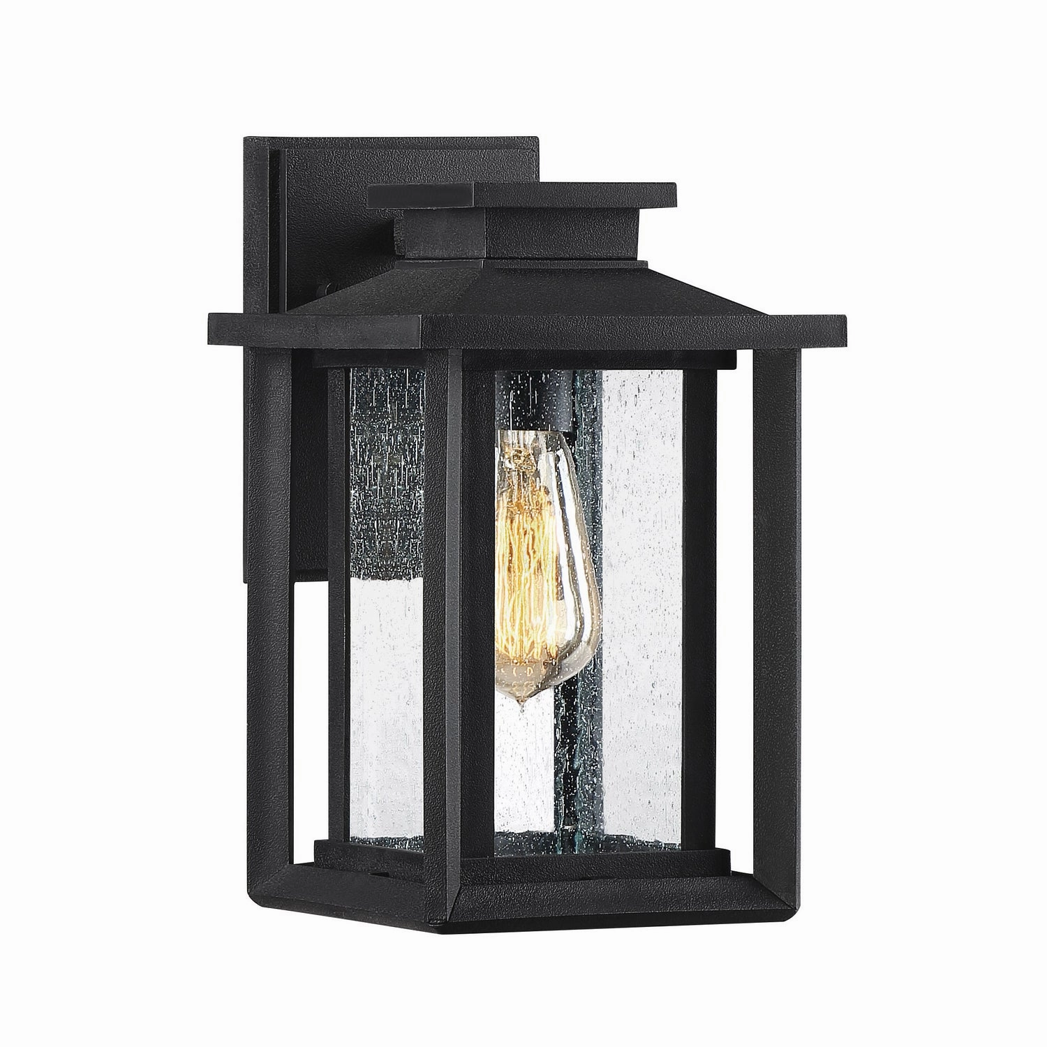 Wakefield One Light Outdoor Wall Lantern Earth BlackOutdoor wall sconces with motion sensor