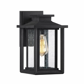 Wakefield One Light Outdoor Wall Lantern Earth BlackOutdoor wall sconces with motion sensor