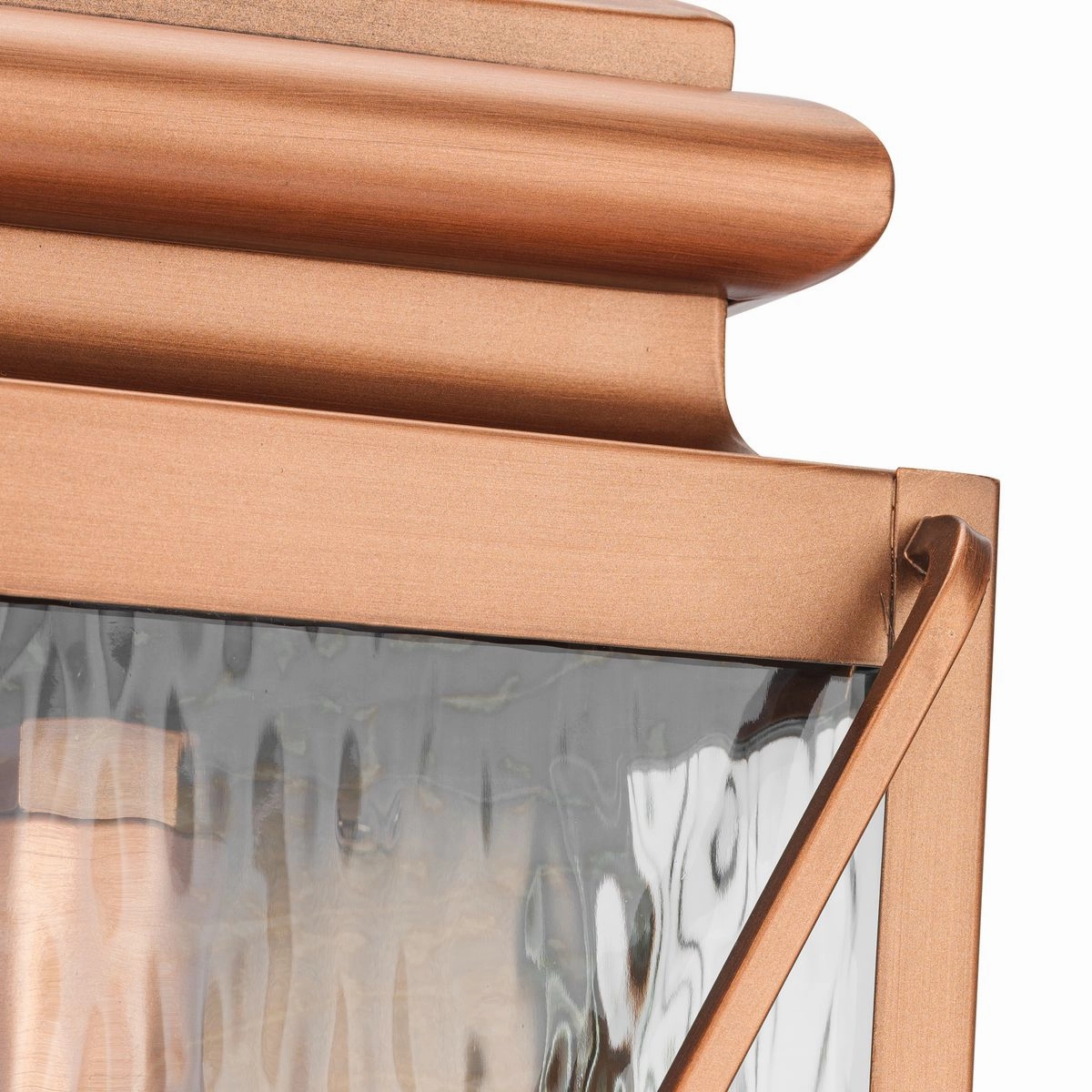 Wakeford One Light Wall Lantern Antique Copper (Painted)
