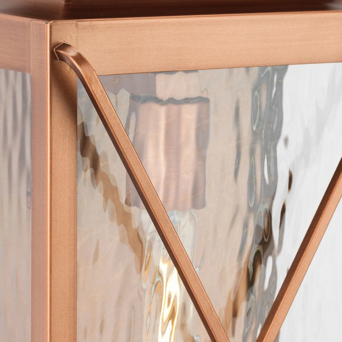 Wakeford One Light Wall Lantern Antique Copper (Painted)
