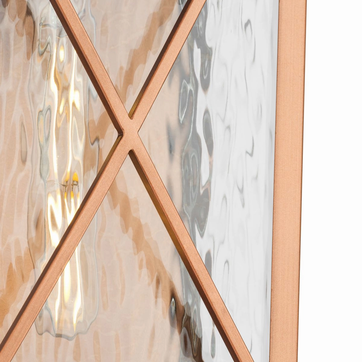 Wakeford One Light Wall Lantern Antique Copper (Painted)