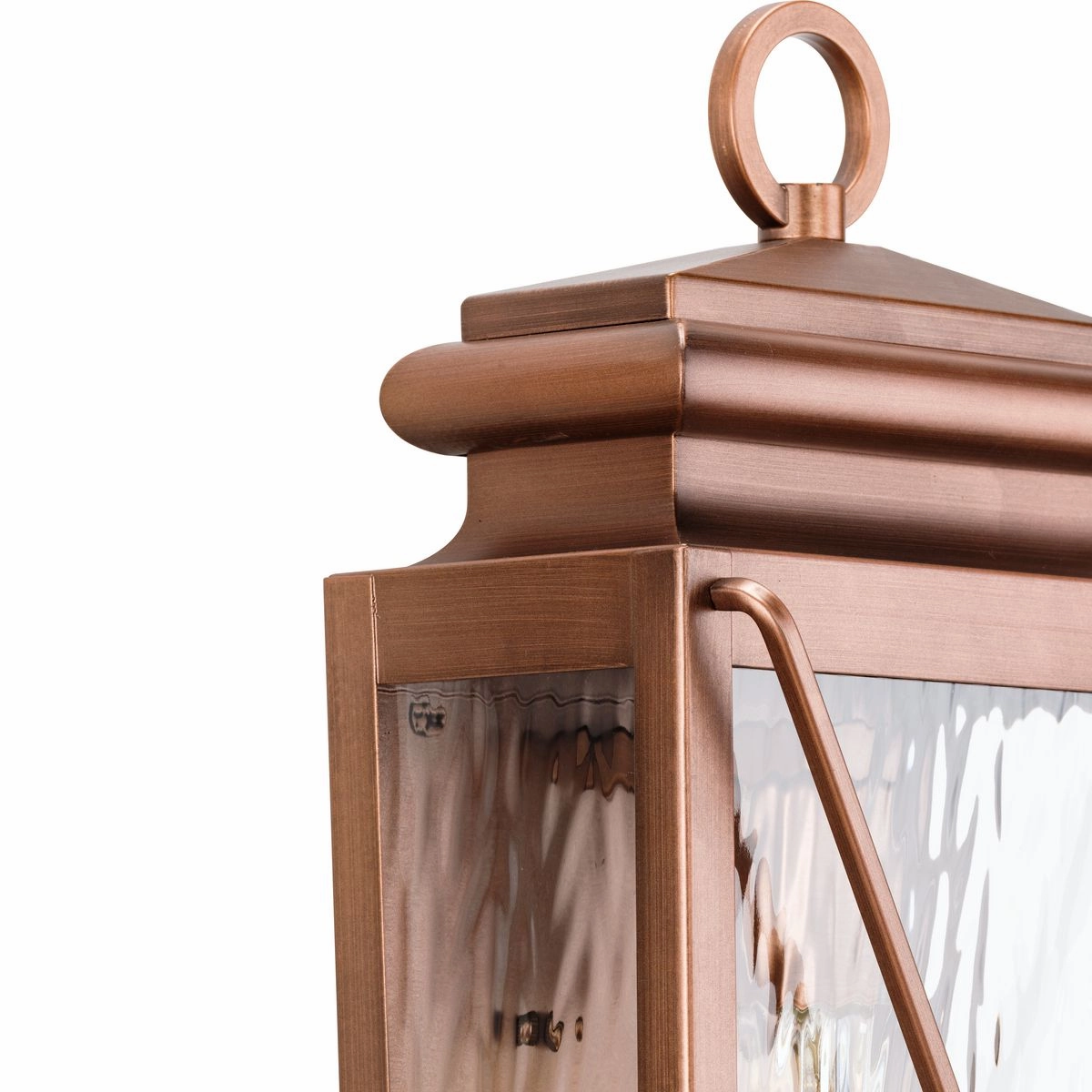 Wakeford One Light Wall Lantern Antique Copper (Painted)