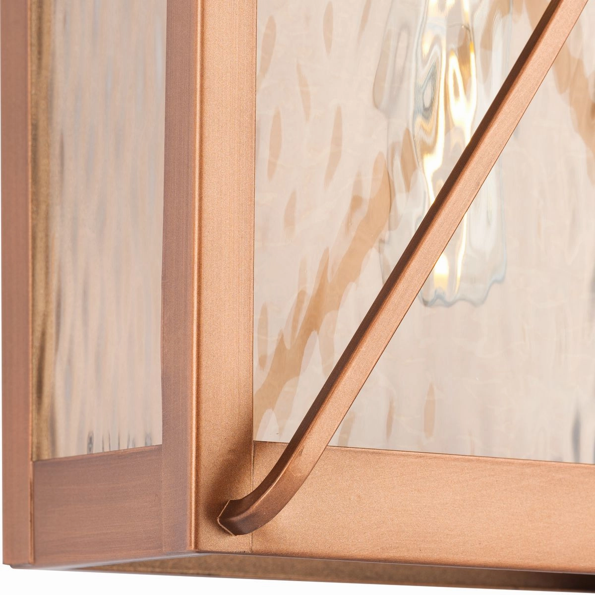 Wakeford One Light Wall Lantern Antique Copper (Painted)