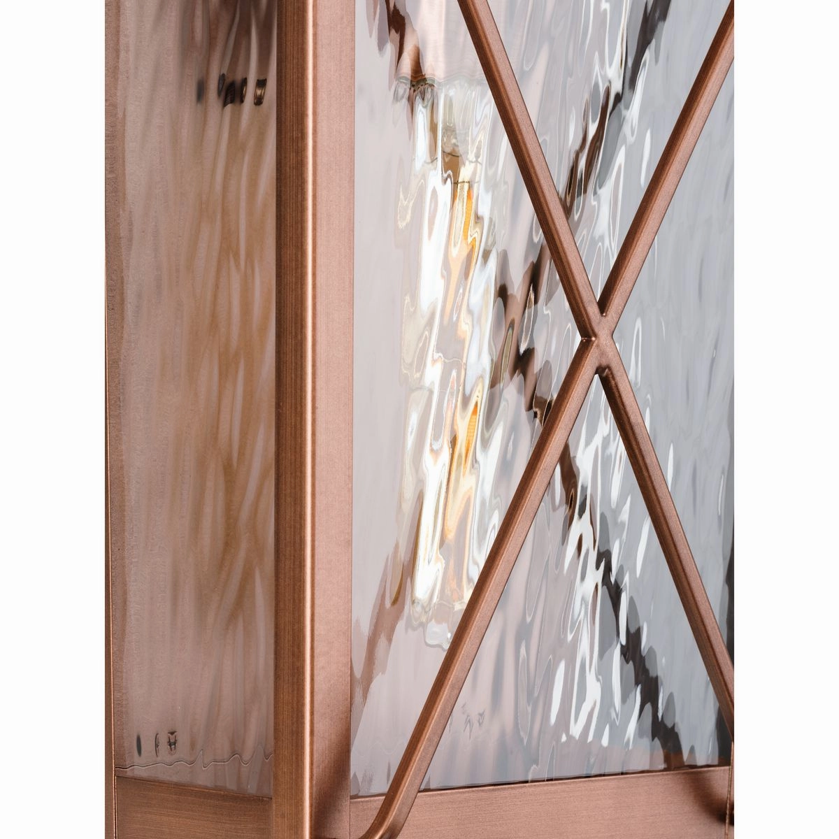 Wakeford One Light Wall Lantern Antique Copper (Painted)