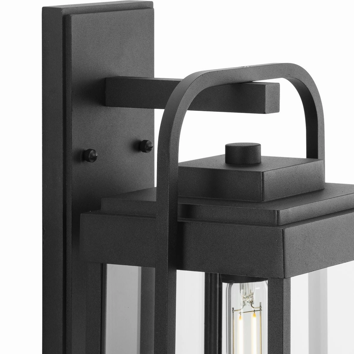 Walcott One Light Outdoor Wall Lantern Black