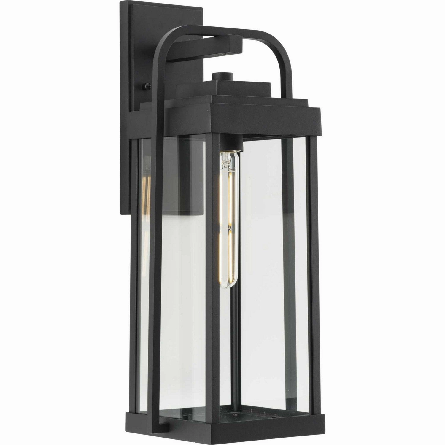 Walcott One Light Outdoor Wall Lantern BlackOutdoor wall sconces with motion sensor