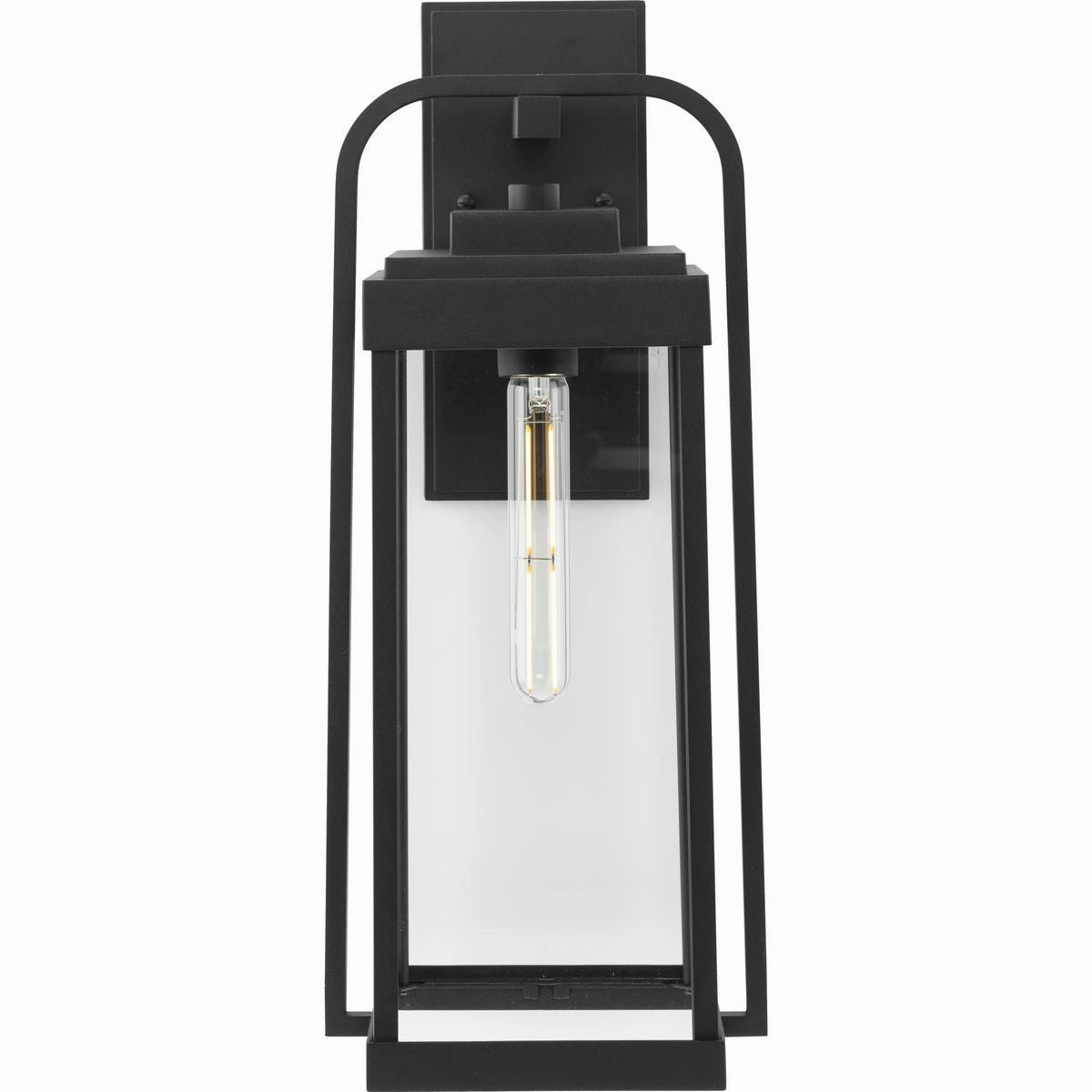 Walcott One Light Outdoor Wall Lantern Black