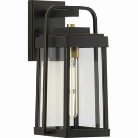 Walcott One Light Wall Lantern Antique BronzeOutdoor wall sconces with motion sensor