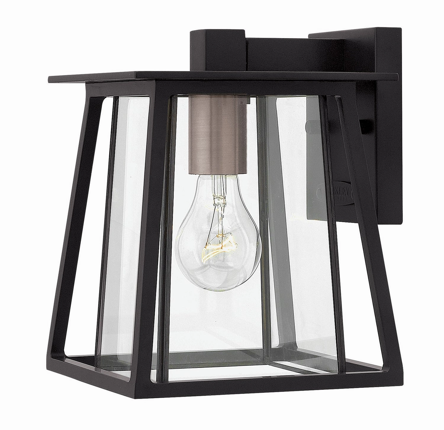 Walker LED Wall Mount BlackOutdoor wall sconces with motion sensor