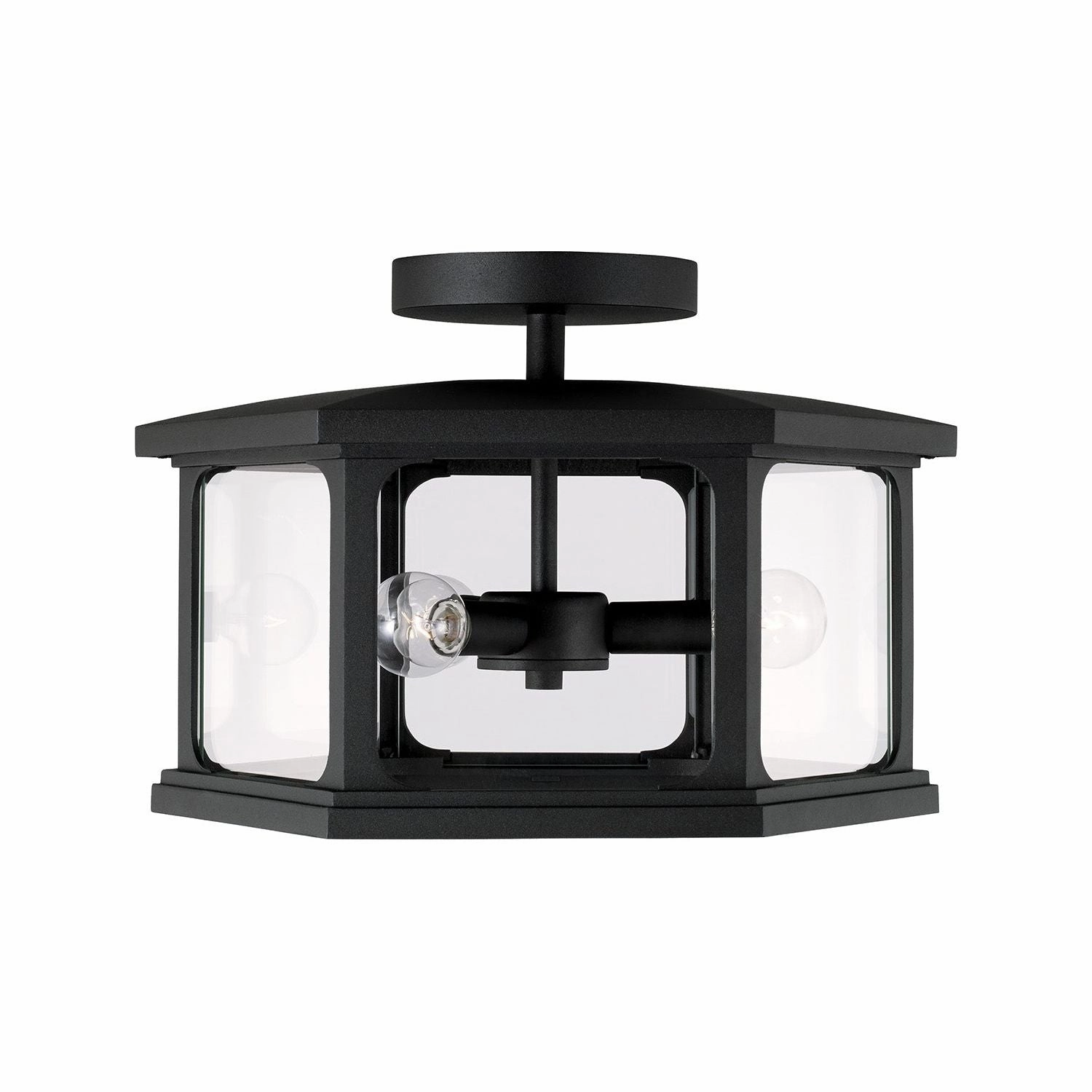 Walton 3-Light Outdoor Semi Flush MountWeatherproof outdoor lighting