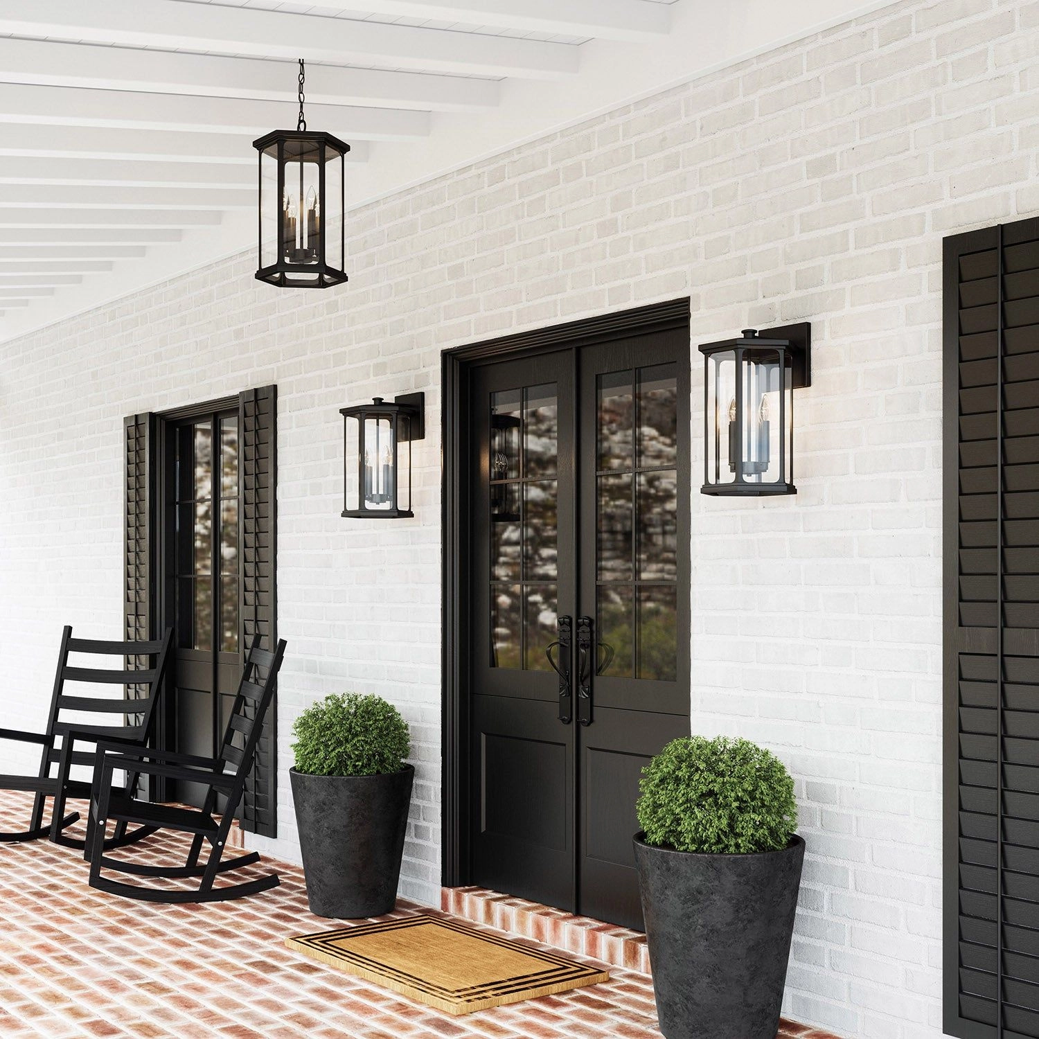 Walton 4-Light Outdoor Wall Lantern