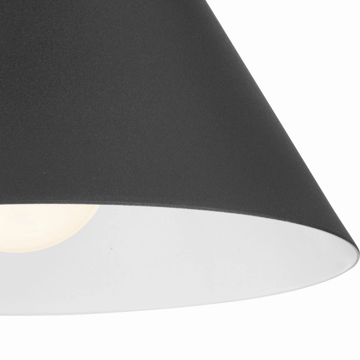 Ward One Light Outdoor Wall Lantern Black