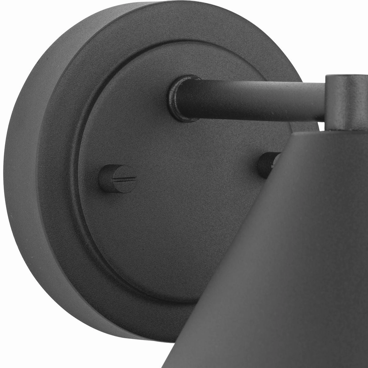 Ward One Light Outdoor Wall Lantern Black