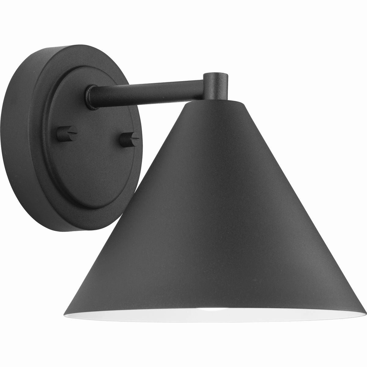 Ward One Light Outdoor Wall Lantern Black