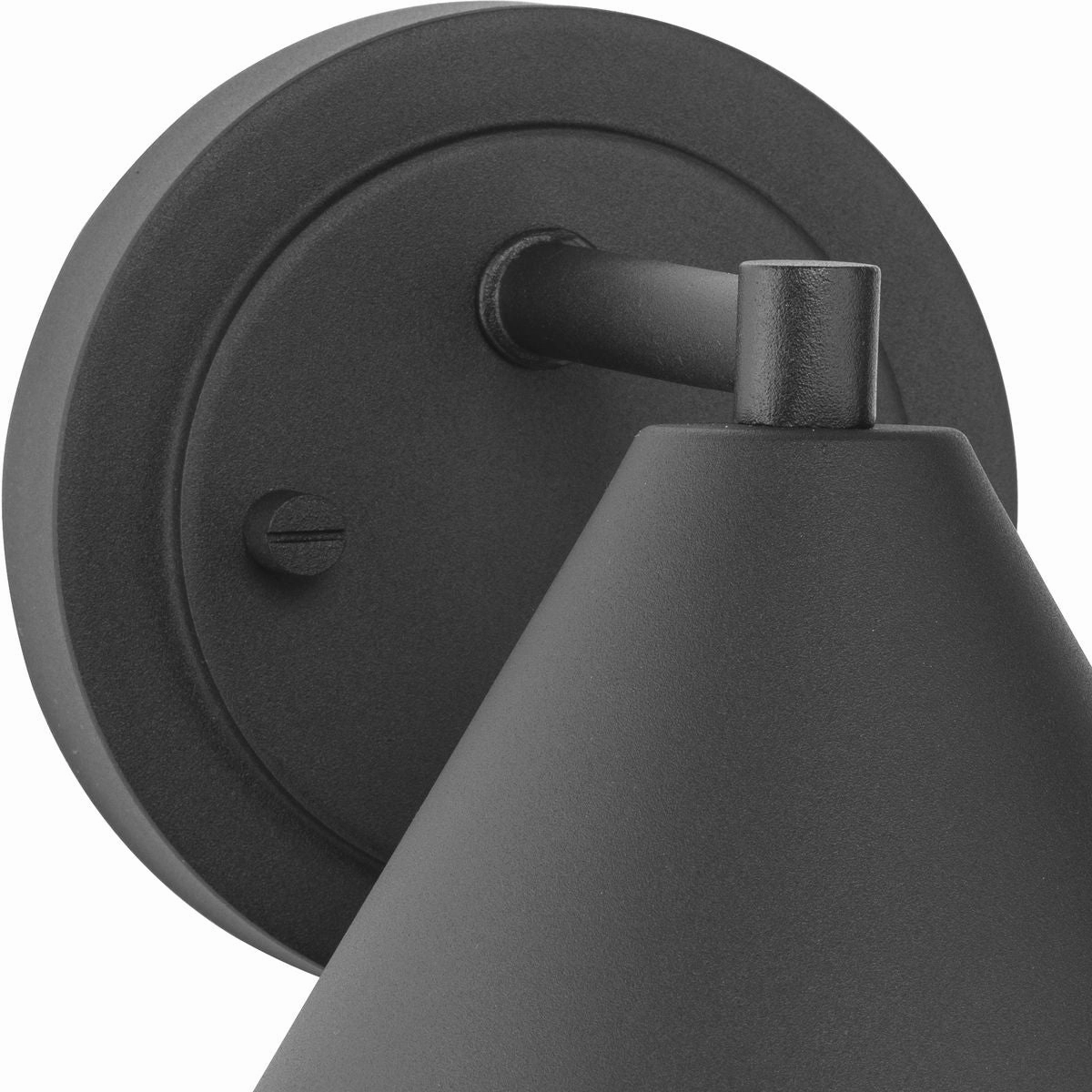 Ward One Light Outdoor Wall Lantern Black