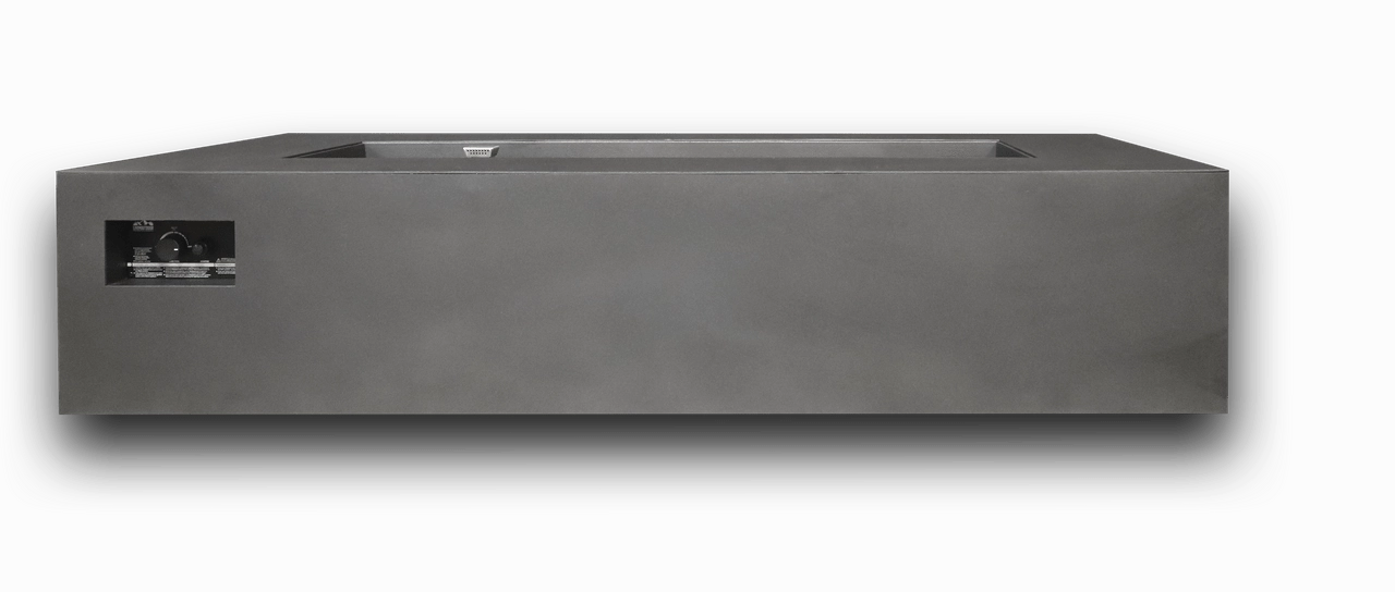 Warming Trends AON 72-inch Powder-Coated Steel 24 VOLT Hot Surface Ignition Rectangular Fire Table