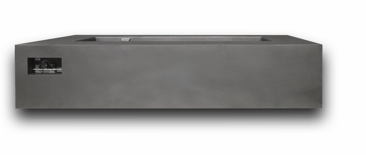Warming Trends AON 72-inch Powder-Coated Steel Push Button Spark Ignition Rectangular Fire Table
