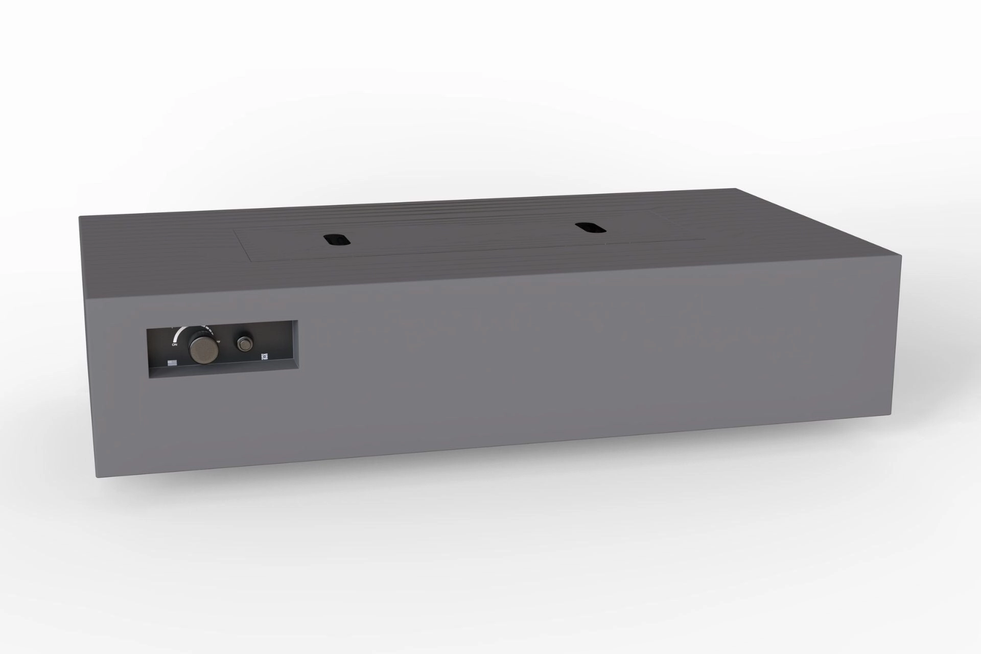 Warming Trends AON 72-inch Powder-Coated Steel Push Button Spark Ignition Rectangular Fire Table