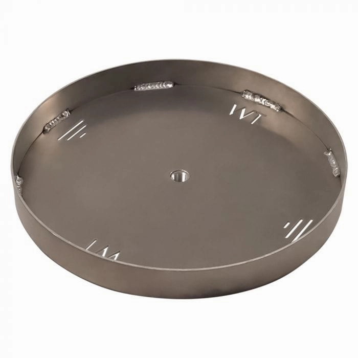 Warming Trends Circular 12-17.99-inch Aluminum Fire Pit Burner Pan ALPAN1218CFireproof mat for under fire pit
