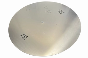 Warming Trends Circular 42-inch Aluminum Fire Pit Burner Plate ALPL42CFireproof mat for under fire pit