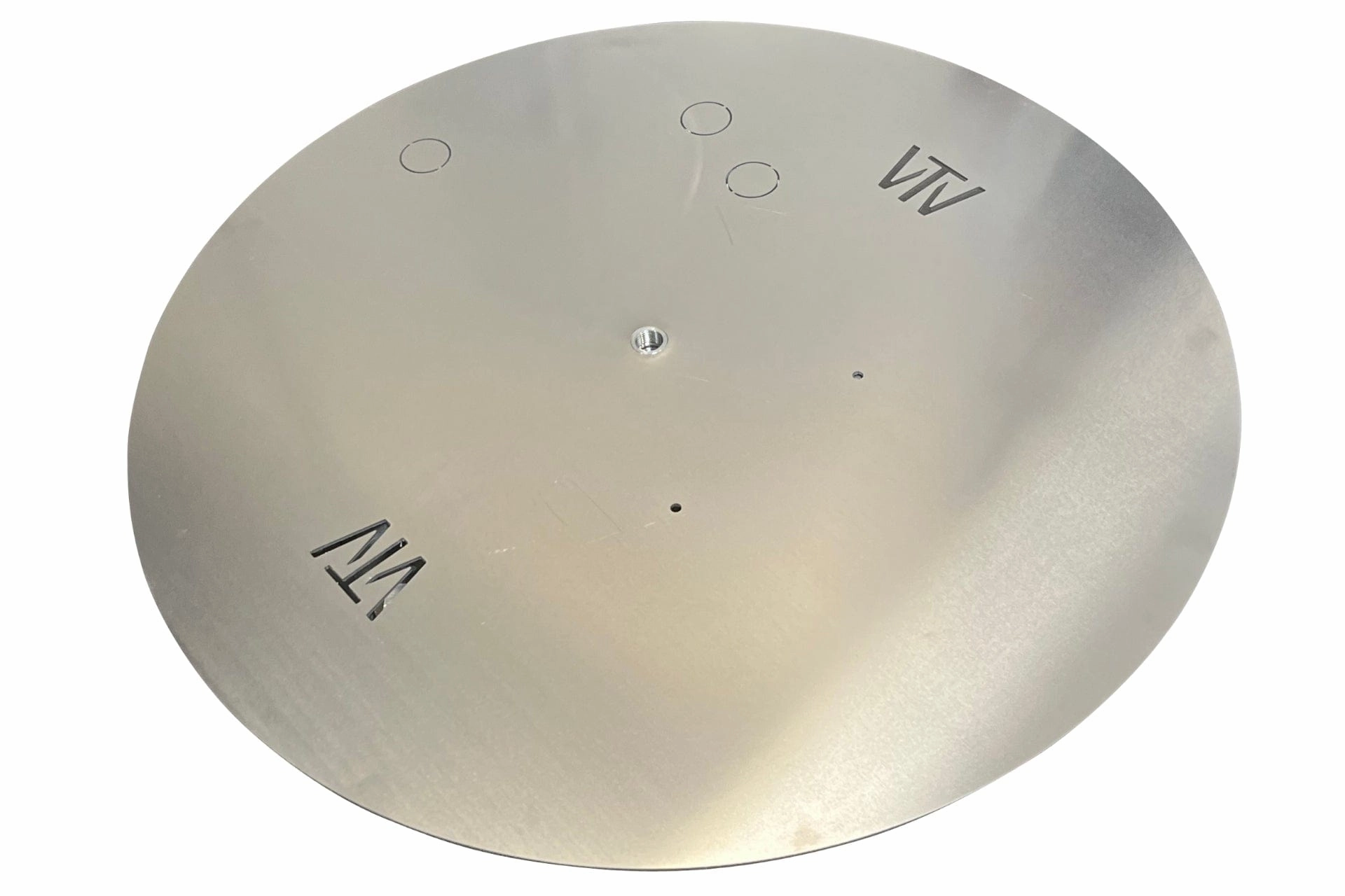Warming Trends Circular 42-inch Aluminum Fire Pit Burner Plate ALPL42CFireproof mat for under fire pit