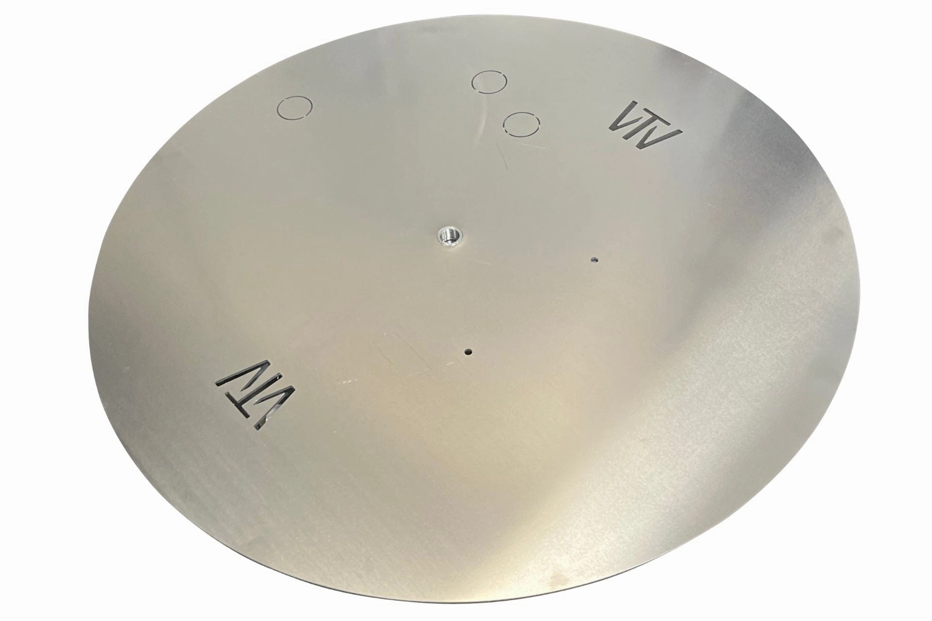 Warming Trends Circular 48.01-59.99-inch Aluminum Fire Pit Burner Plate ALPL4860CFireproof mat for under fire pit