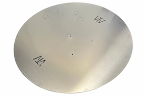 Warming Trends Circular 60-inch Aluminum Fire Pit Burner Plate ALPL60CFireproof mat for under fire pit