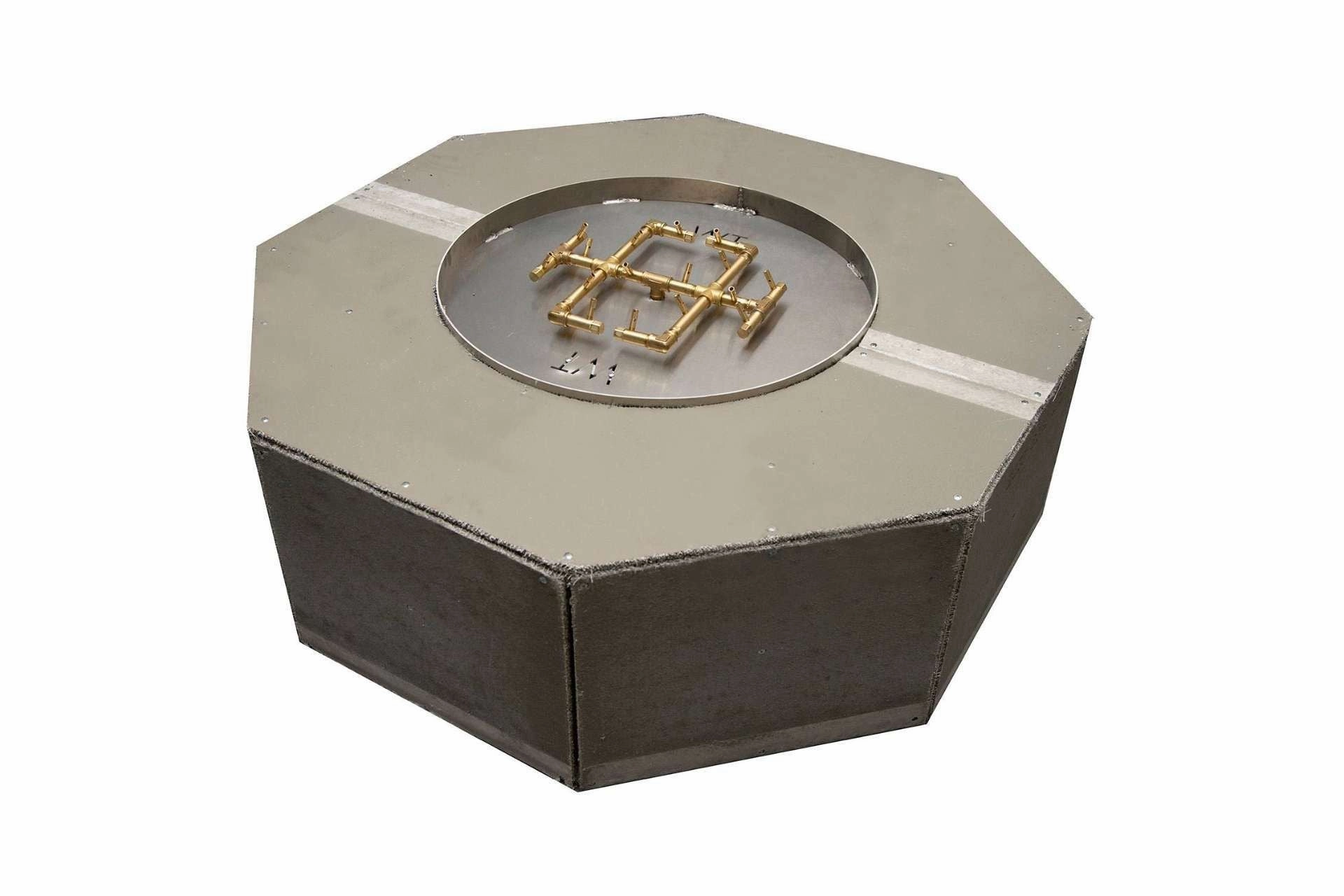 Warming Trends Crossfire FO Octagon 42x18-Inch Ready To Finish Fire Pit Kit