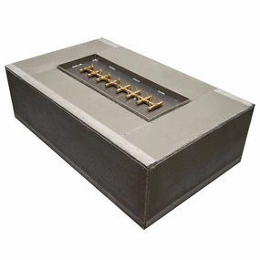 Warming Trends Crossfire FRT Rectangular 60x36x18-Inch with Tree-Style Ready To Finish Fire Pit KitFireproof mat for under fire pit