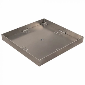 Warming Trends Square 18.01-23.99-inch Aluminum Fire Pit Burner Pan ALPAN1824SFireproof mat for under fire pit