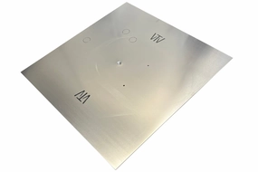 Warming Trends Square 24-inch Aluminum Fire Pit Burner Plate ALPL24SFireproof mat for under fire pit