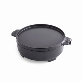 Weber BBQ GBS Dutch Oven Duo outdoor kitchen cooking station with sink