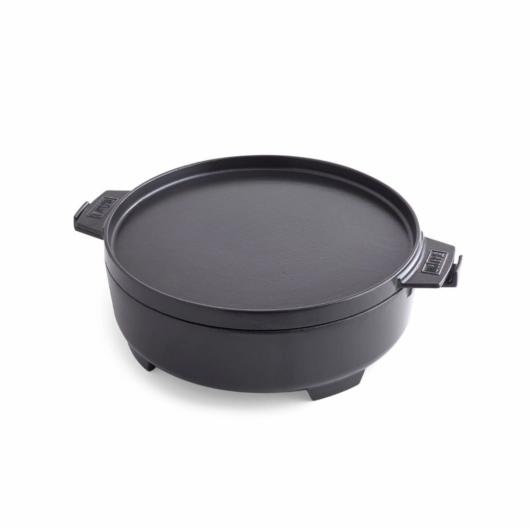 Weber BBQ GBS Dutch Oven Duo outdoor kitchen cooking station with sink