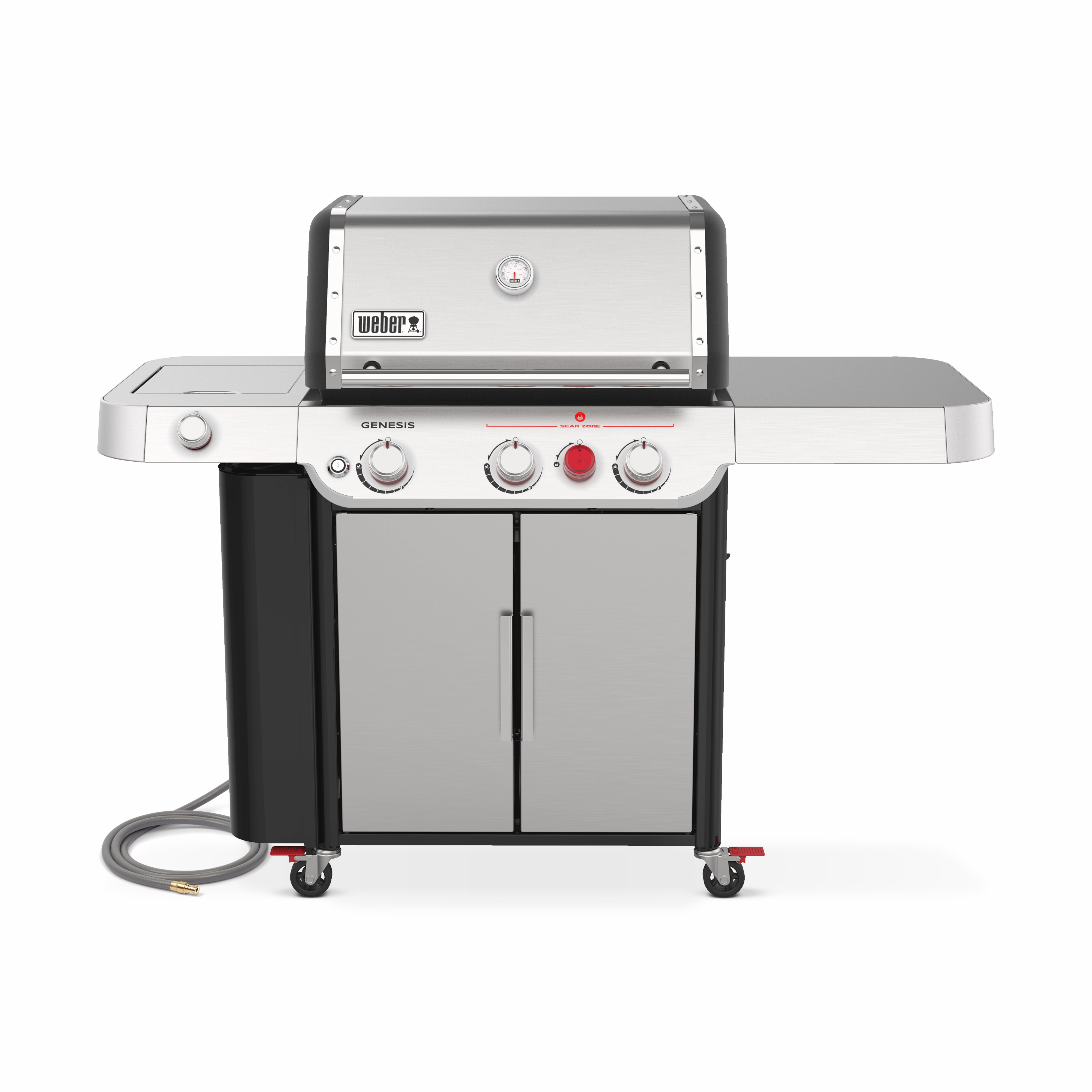 Weber Genesis Stainless Steel S-335 3-Burner 64,000 BTU Natural Gas BBQ - 37400001