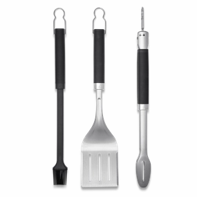 Weber Precision 3-Piece Grill Tool Set - 6772 outdoor griddle for camping trips