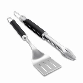 Weber Precision Grill Tongs & Spatula Set - 6771 outdoor griddle for camping trips