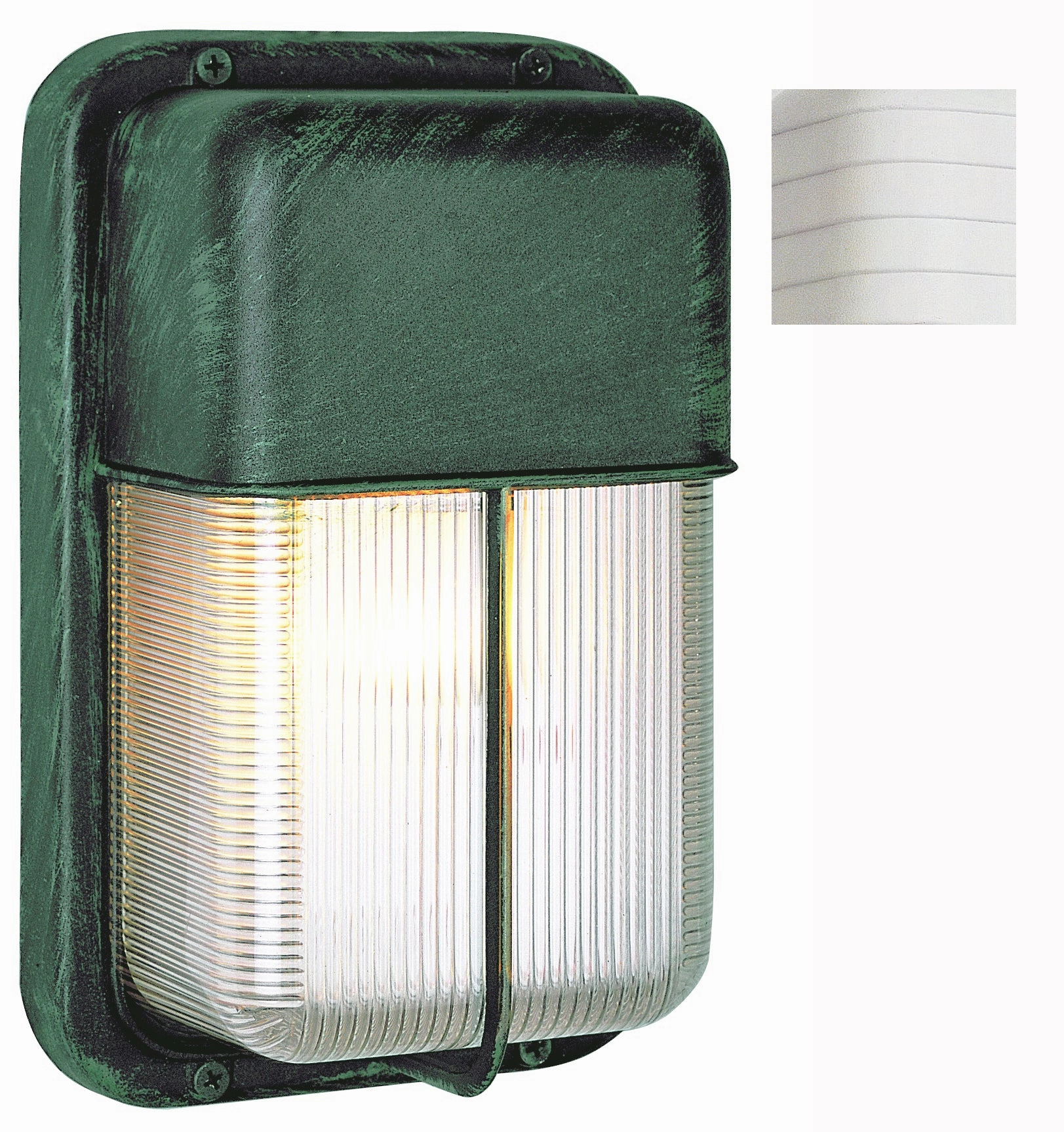 Well One Light Bulkhead WhiteOutdoor wall sconces with motion sensor