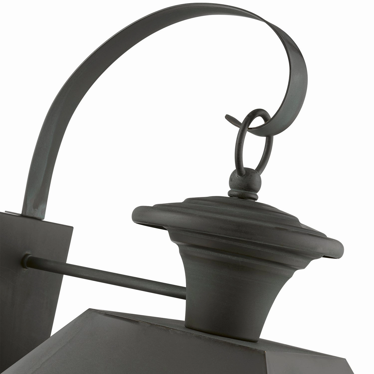 Wentworth Four Light Outdoor Wall Lantern Charcoal