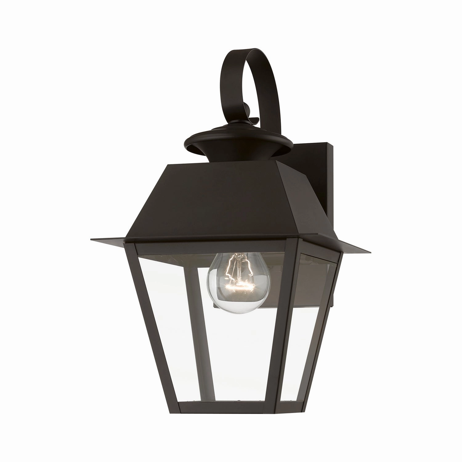 Wentworth One Light Outdoor Wall Lantern Bronze