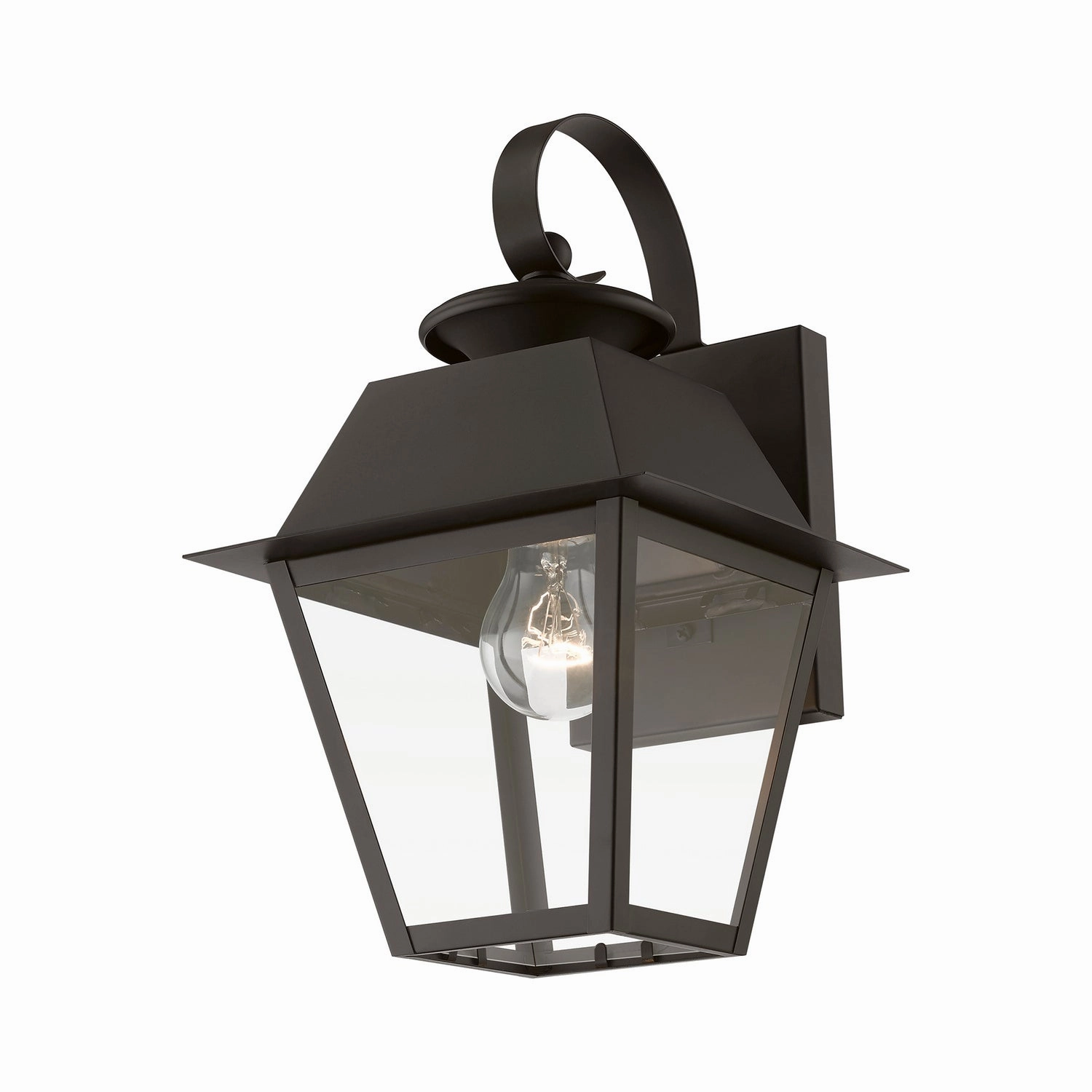 Wentworth One Light Outdoor Wall Lantern Bronze