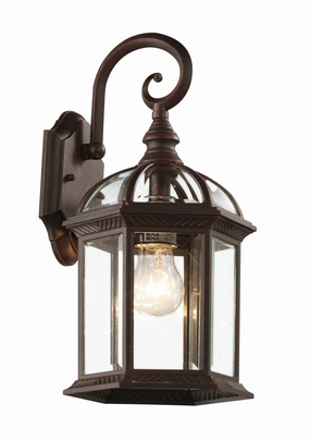Wentworth One Light Wall Lantern RustOutdoor wall sconces with motion sensor