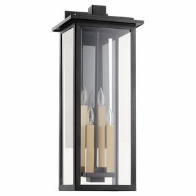 Westerly Four Light Wall Mount Textured BlackOutdoor wall sconces with motion sensor