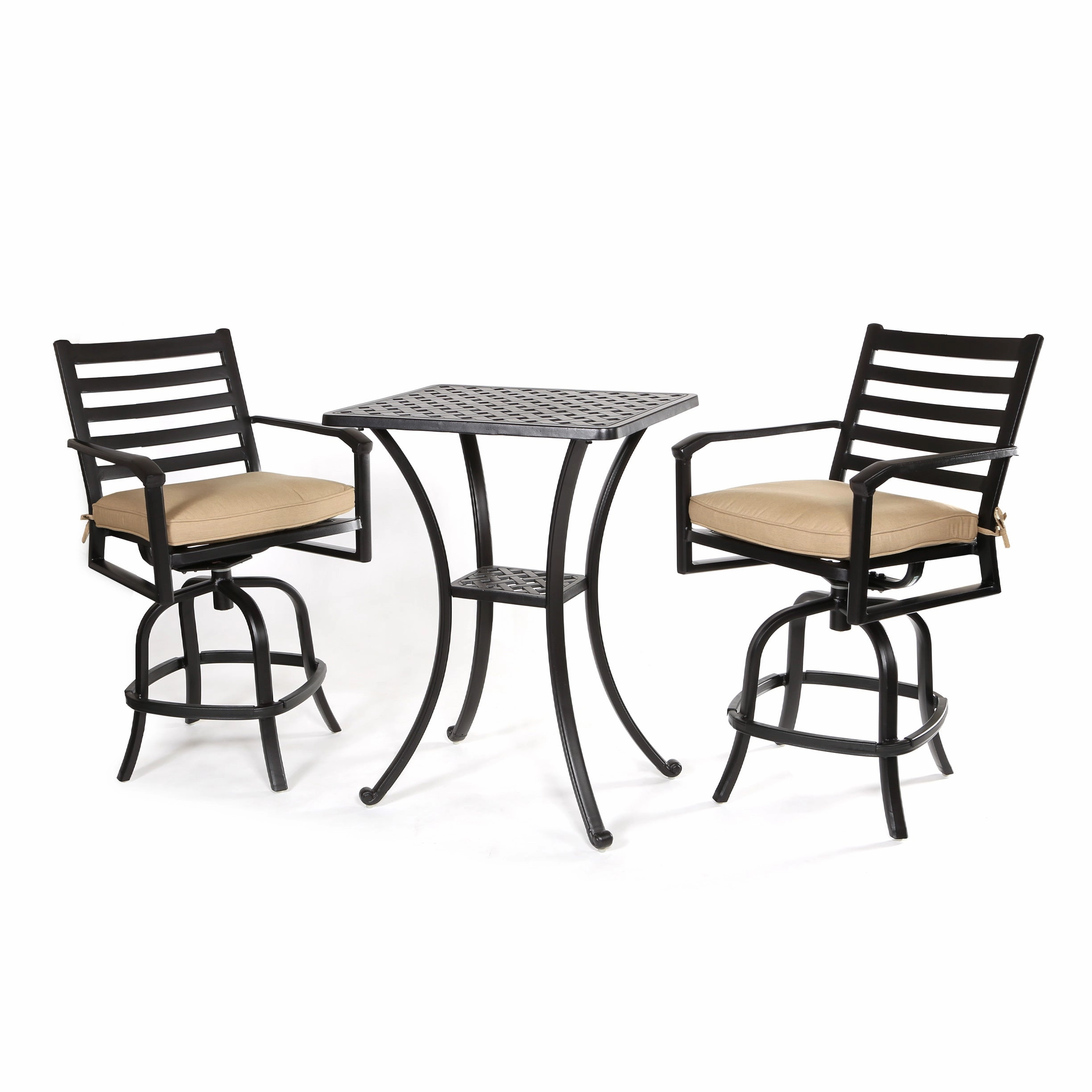 Westfield 3 PC Counter Stool Setaluminum alloy outdoor sofa set