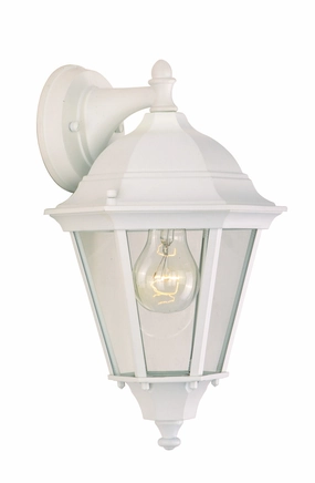 Westlake One Light Outdoor Wall Lantern WhiteOutdoor wall sconces with motion sensor