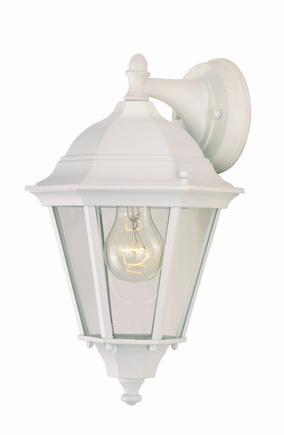 Westlake One Light Outdoor Wall Lantern White