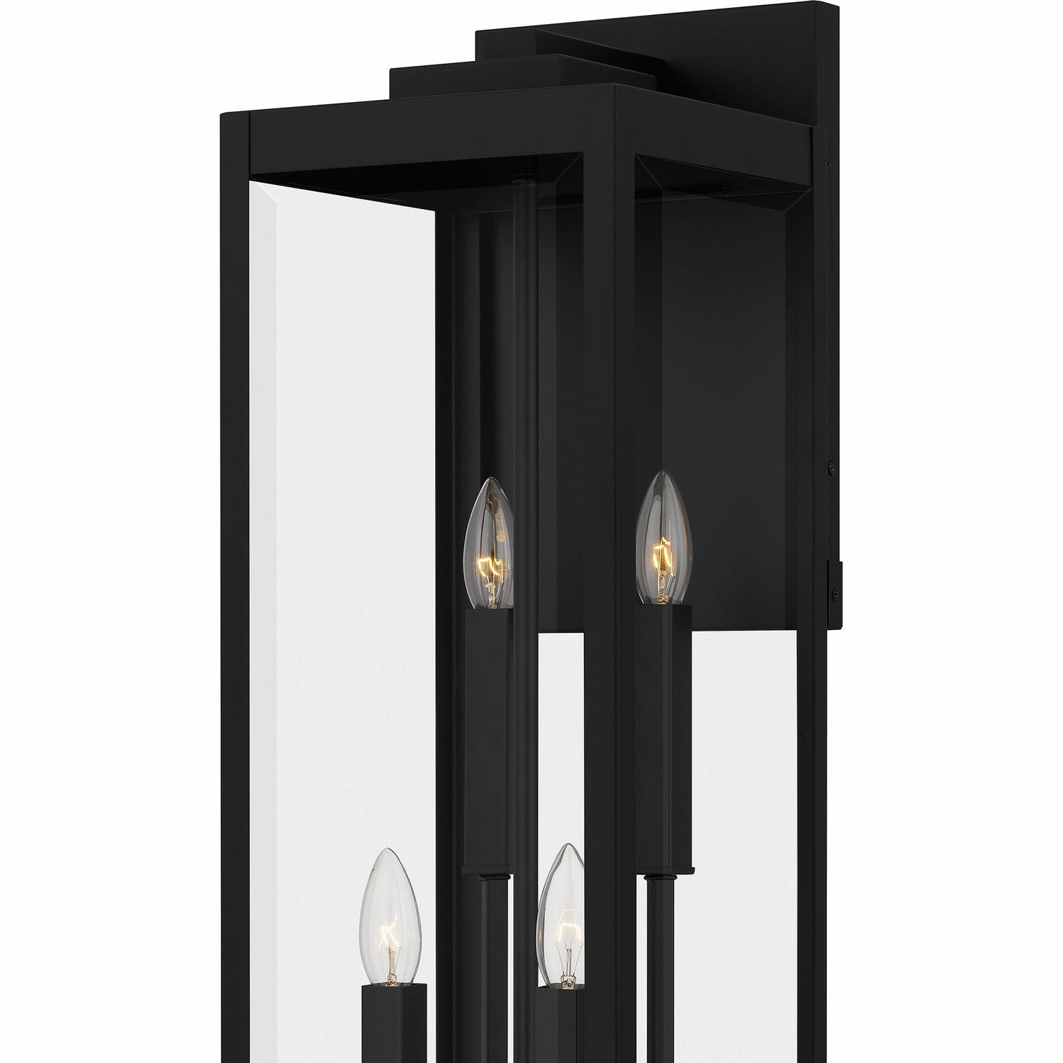 Westover Four Light Outdoor Wall Mount Earth Black