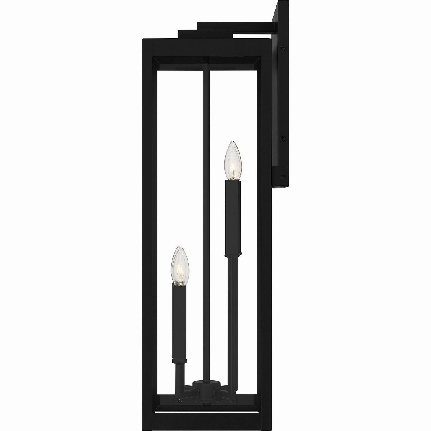 Westover Four Light Outdoor Wall Mount Earth Black