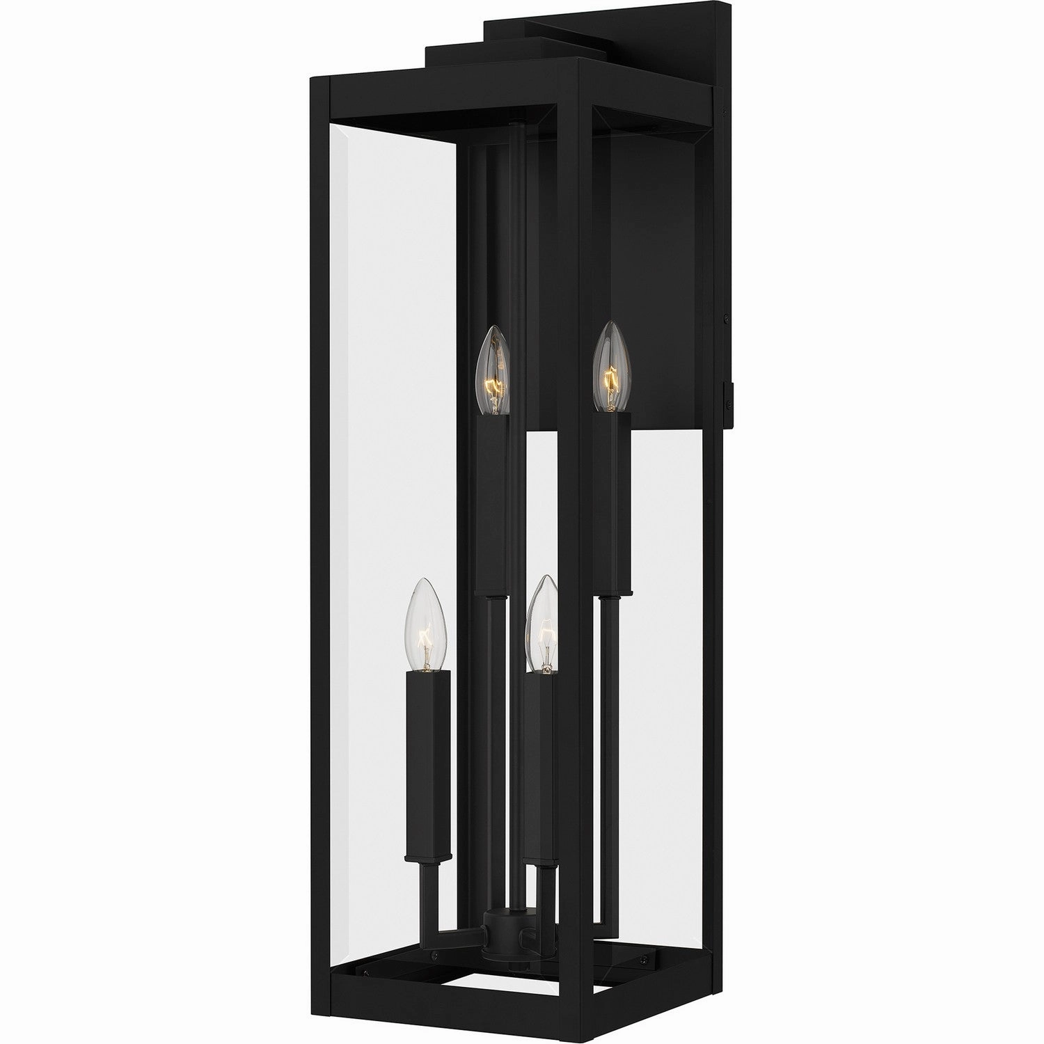 Westover Four Light Outdoor Wall Mount Earth BlackOutdoor wall sconces with motion sensor